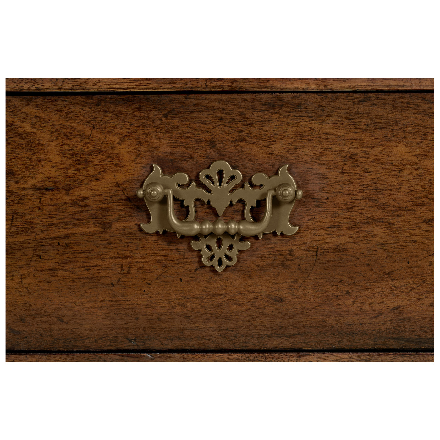 Bobbin turned walnut side table