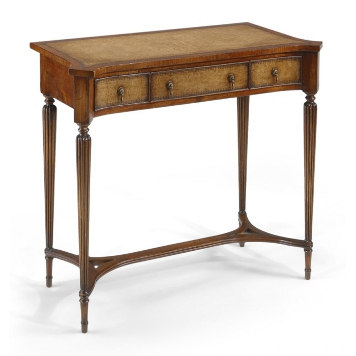 Leather console