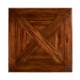 Square Parquet Topped Side Table