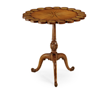 George II starburst lamp table