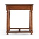 Rectangular parquet side table with drawer LDS - Taylorsville Temple