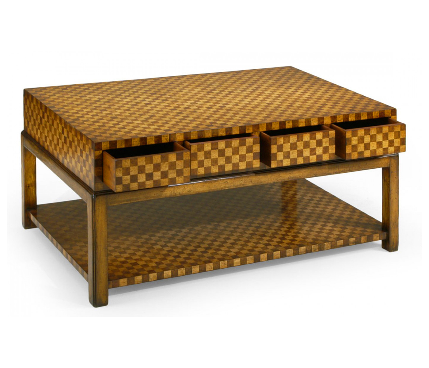 Checkerboard coffee table