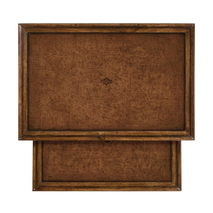 Pair of Nesting Walnut Tables