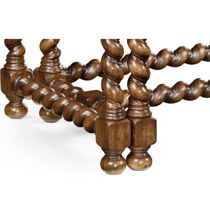 Pair of Nesting Walnut Tables