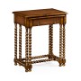Pair of Nesting Walnut Tables