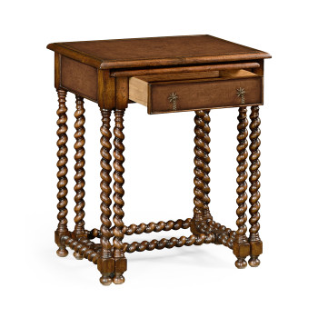 Pair of Nesting Walnut Tables