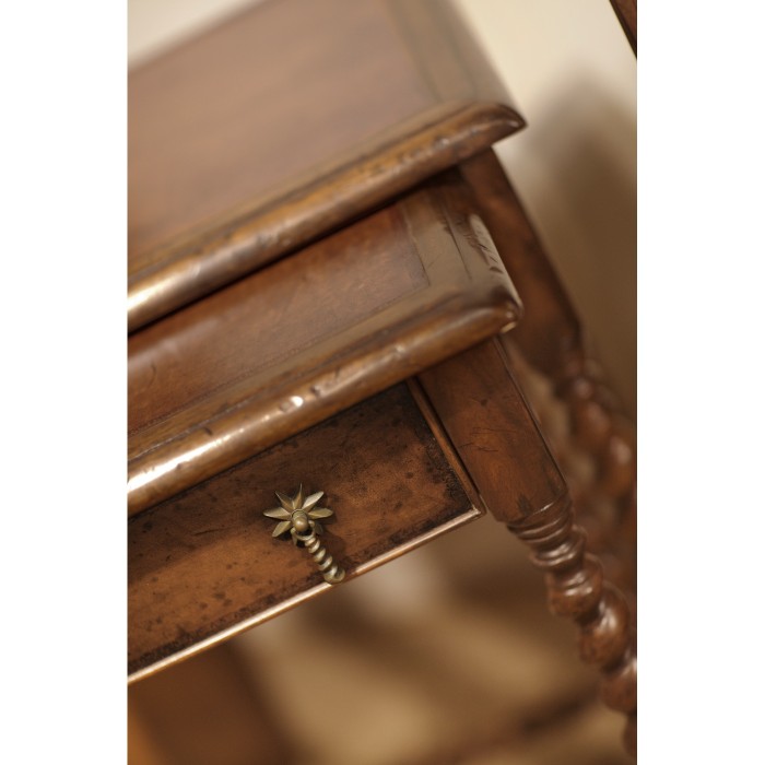 Pair of Nesting Walnut Tables