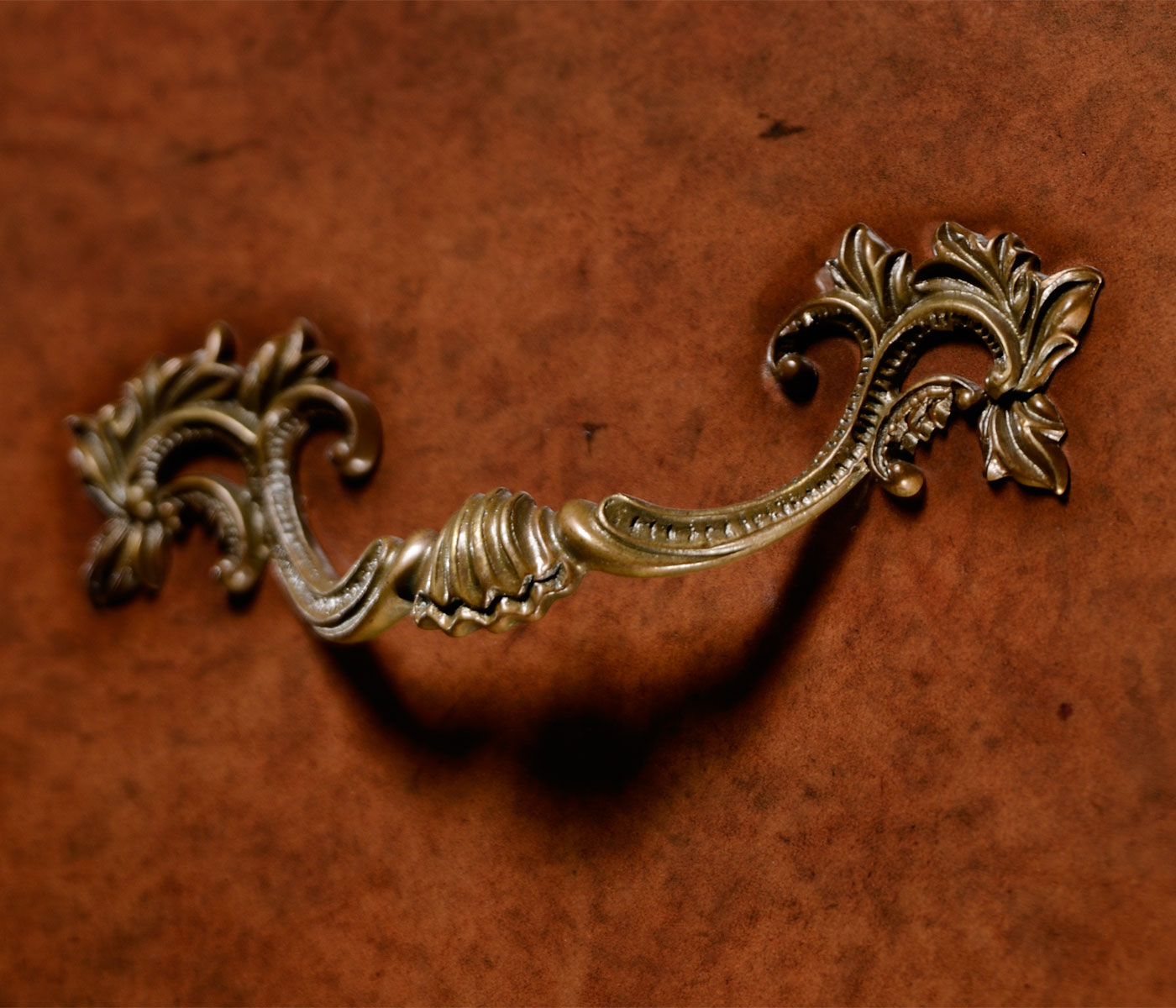 George II style flatware cabinet