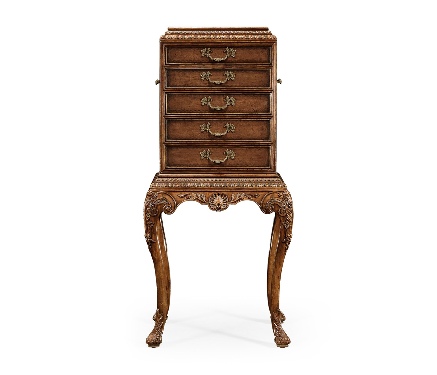 George II style flatware cabinet