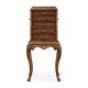 George II style flatware cabinet