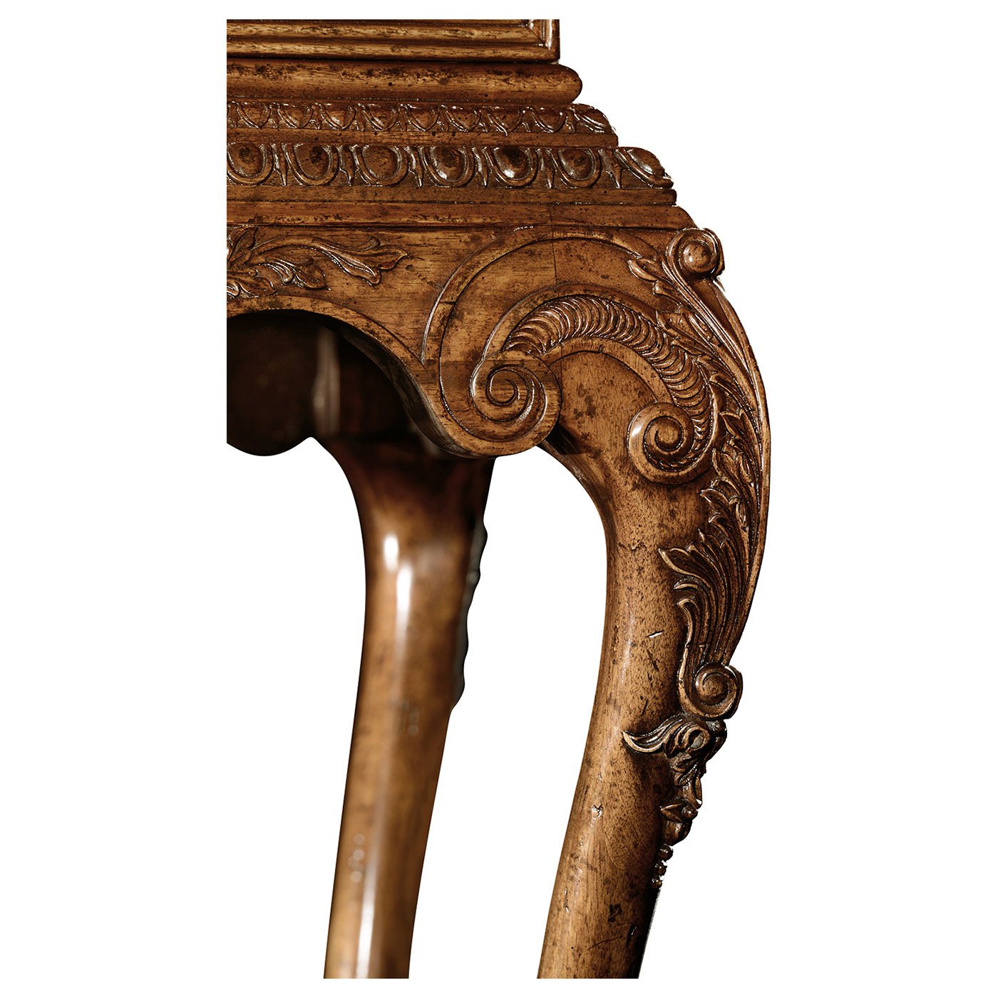 George II style flatware cabinet