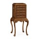 George II style flatware cabinet