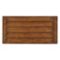 Walnut parquet chest of three drawers