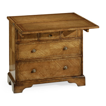 Satinwood writing chest
