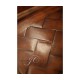 Square French provincial walnut coffee table