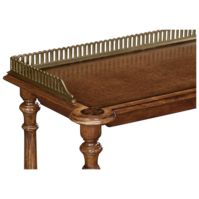 Victorian style three-tier rectangular étagère