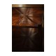 Parquet three-tier shelf