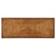 Satinwood parquet console