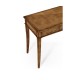 Satinwood parquet console