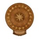 Empire style lamp table