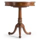 Oyster Veneer Lamp Table