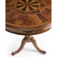 Oyster Veneer Lamp Table