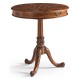 Oyster Veneer Lamp Table