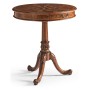 Oyster Veneer Lamp Table