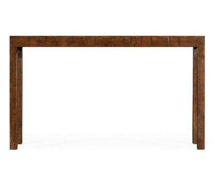 Leather console