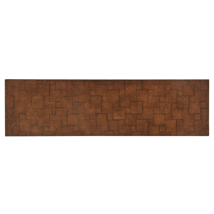 Leather console