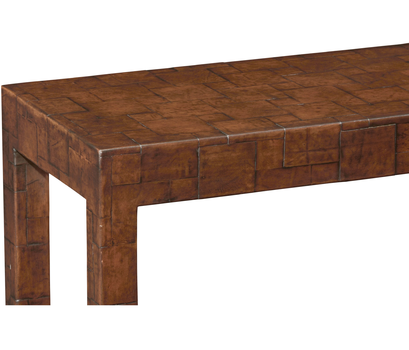 Leather console