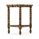Serpentine corner table