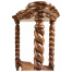 Serpentine corner table