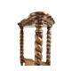 Serpentine corner table