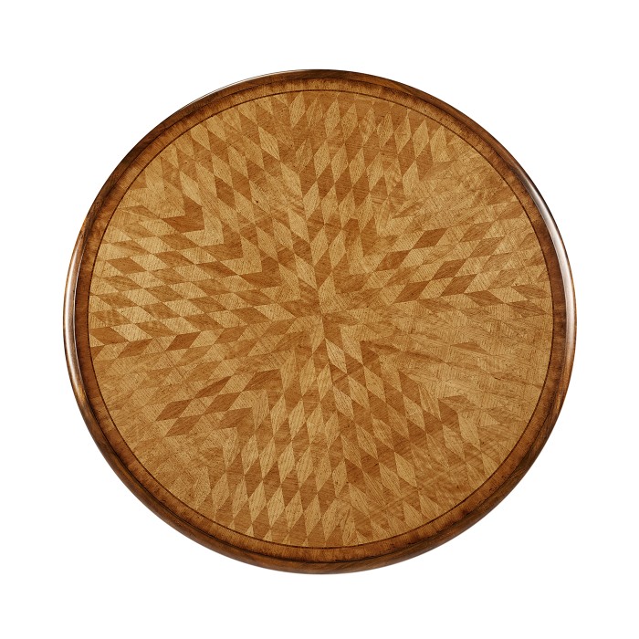 Parquetry Walnut Centre Table