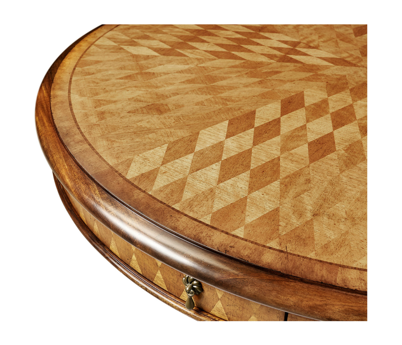 Parquetry Walnut Centre Table
