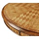 Parquetry Walnut Centre Table