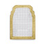 Gold églomisé mirror