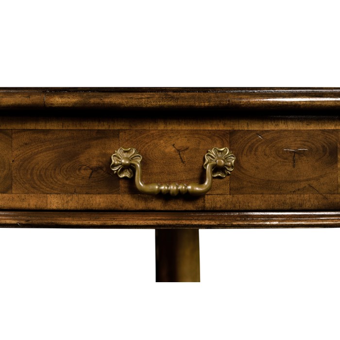 Oyster Round Table on Brass Base
