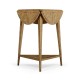 Light Driftwood Cricket Table