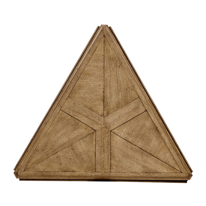 Light Driftwood Cricket Table