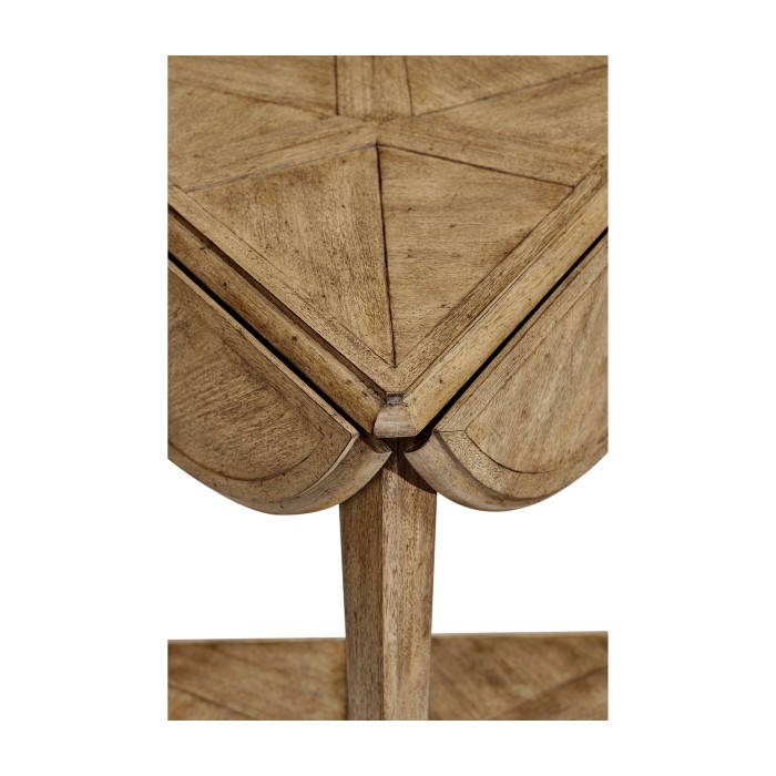 Light Driftwood Cricket Table