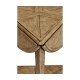 Light Driftwood Cricket Table