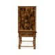 Oyster veneer chest on stand