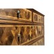 Oyster veneer chest on stand