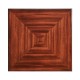 Oyster veneer square side table