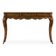French style walnut console