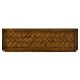 French style walnut console