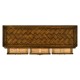 French style walnut console