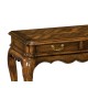 French style walnut console